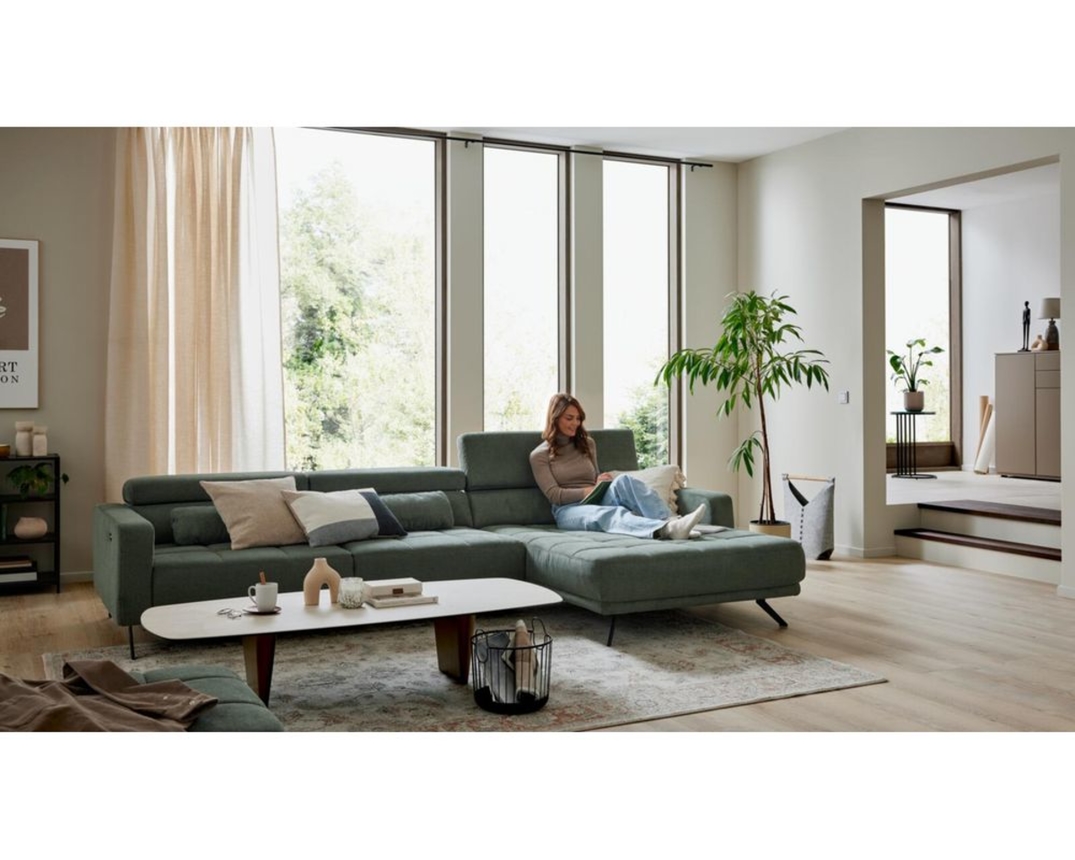 Interliving Wohnlandschaft 4303, leger, grün - Cyber Moos - 3