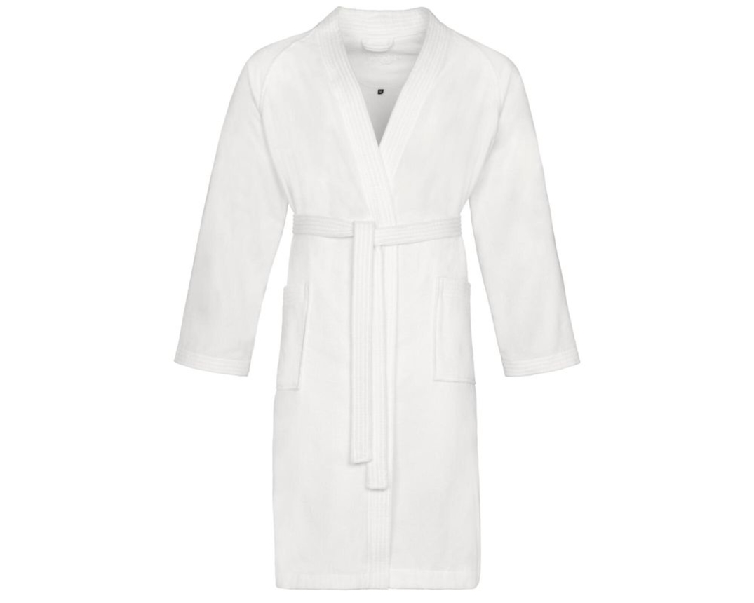 Bademantel "Dallas", Größe M, weiß - Weiß - 1