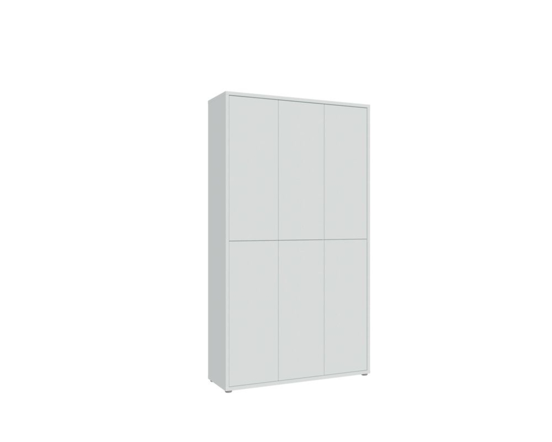 Schuhschrank "Femke", grau, ca. 192 cm hoch - Secret Grau - 1