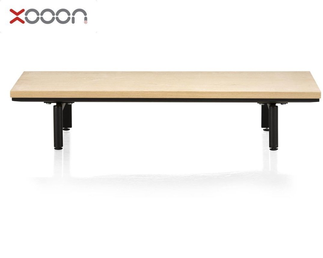 XOOON Podest "Elements" in Natural Oak - Holz/Schwarz - 1