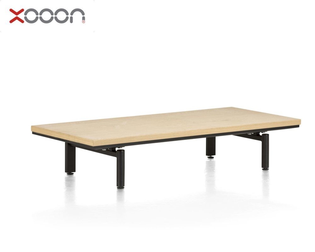 XOOON Podest "Elements" in Natural Oak - Holz/Schwarz - 2