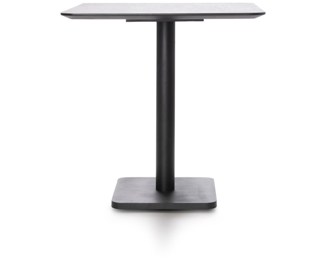 Coco Maison Bistrotisch "Brest", Stonelook Rust/Schwarz - Stonelook Rust/Schwarz - 3