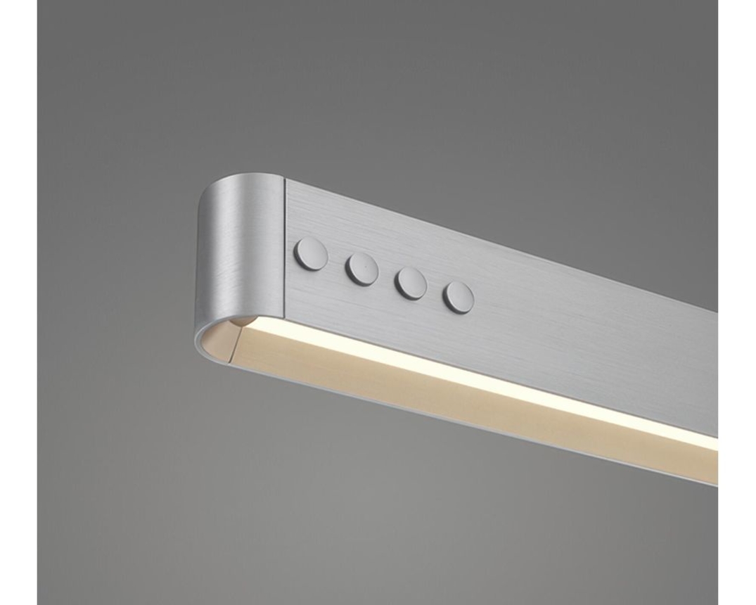 LED-Pendelleuchte "Donegal", höhenverstellbar - Silber - 2