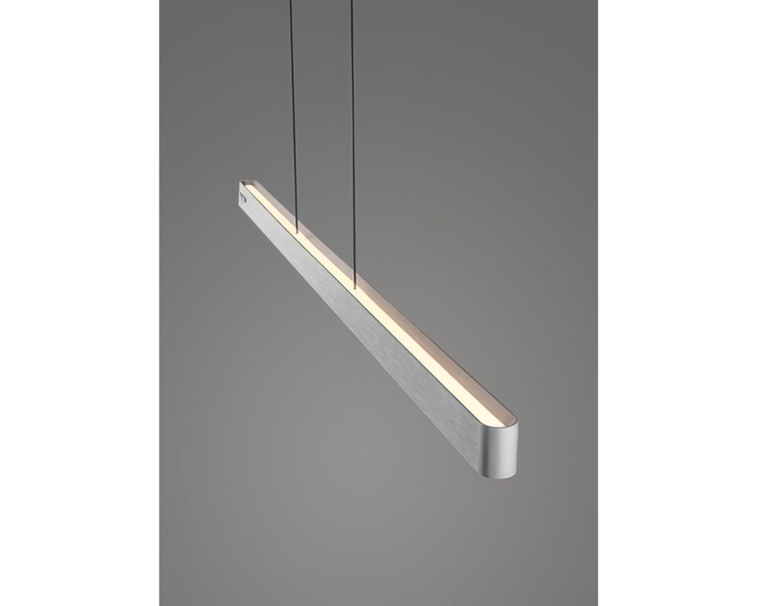 LED-Pendelleuchte "Donegal", höhenverstellbar - Silber - 3