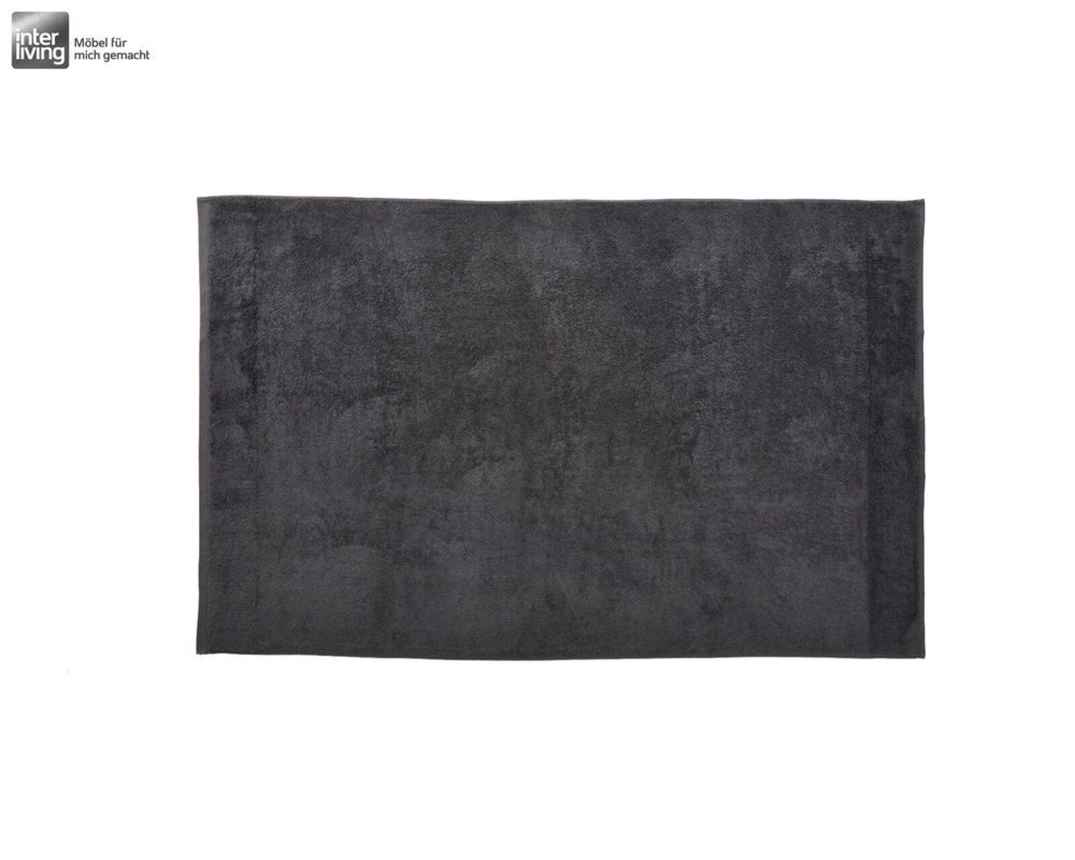 Interliving 9108 Duschtuch Anthrazit, ca. 100x150 cm - Anthrazit - 1