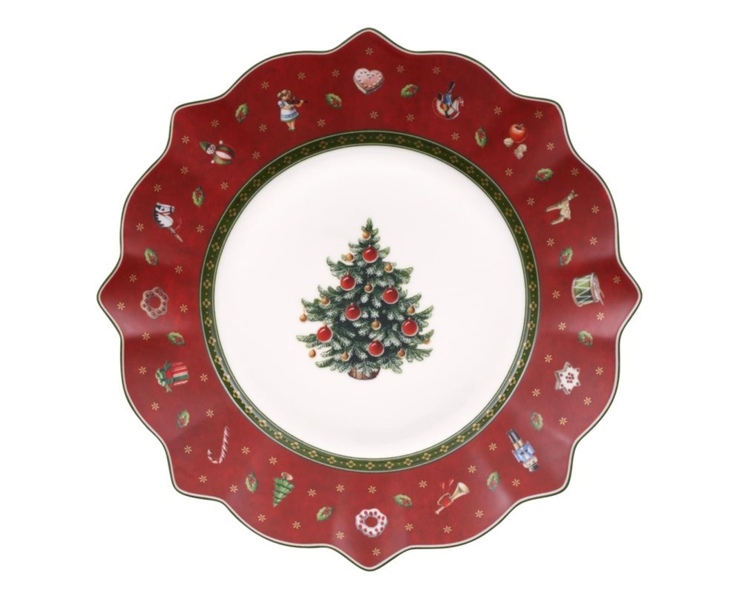 Frühstücksteller rot, Toy's Delight, ca.24 cm - Rot - 1