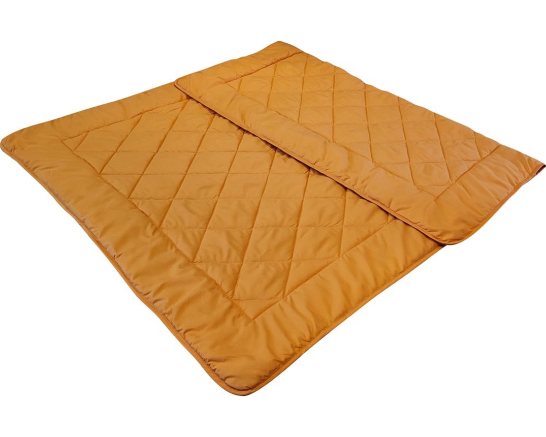 Sommerleichtsteppbett / Sommerdecke, ca. 135x200 cm, orange - Orange - 1