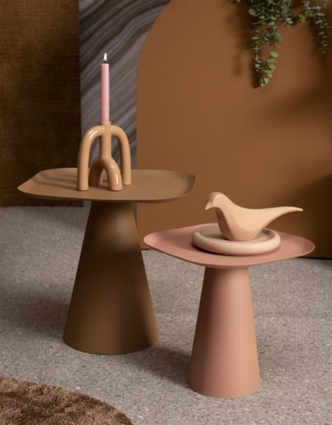 Coco Maison Adele Kerzenhalter H20cm - Pink, Orange - 5