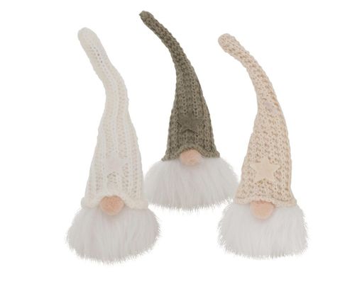Wichtel "Larsy", ca. 22 cm - Grün/Beige/Weiß - 4