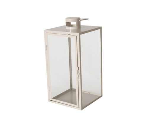 Laterne "Arania", ca. 40 cm hoch - Beige - 1