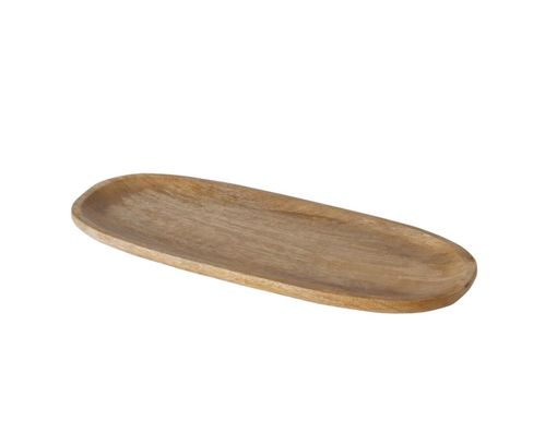 Deko-Tablett "Mangora", Mangoholz, ca. 50x20 cm - Braun - 1