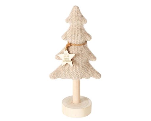Deko-Baum "Arvore", ca. 22 cm - Beige - 1