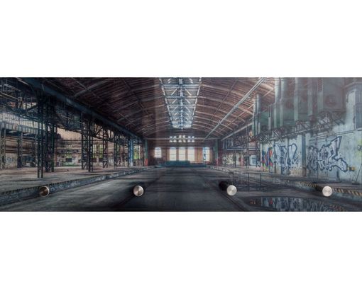 Glasgarderobe Siegen - Industrieoptik - 1