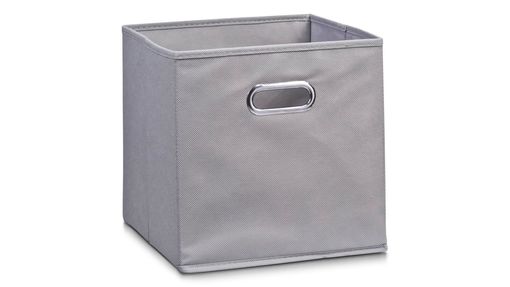 Aufbewahrungsbox aus Vlies, ca. 32x32 cm, grau - Grau - 1