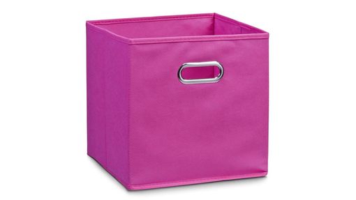 Aufbewahrungsbox aus Vlies, ca. 32x32 cm, pink - Pink - 1