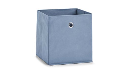 Aufbewahrungsbox "Lisa" aus Vlies, ca. 28 cm, blau - Rauchblau - 1