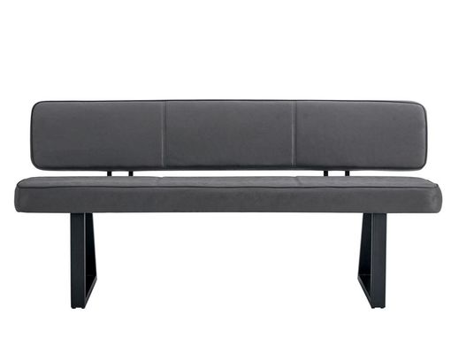 Vorstellbank "Dejana", ca. 180 cm - Anthrazit - 1