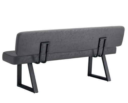 Vorstellbank "Dejana", ca. 180 cm - Anthrazit - 3