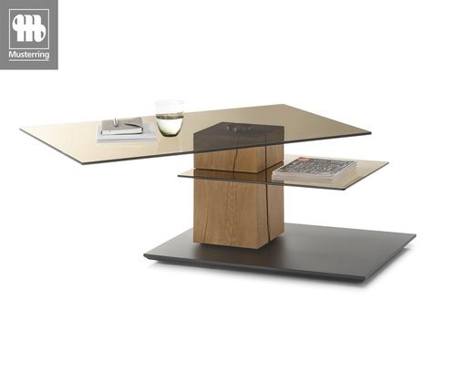 Musterring Couchtisch "Trevio", 7250, mit drehbarer Tischplatte - Braun/Anthrazit - 3