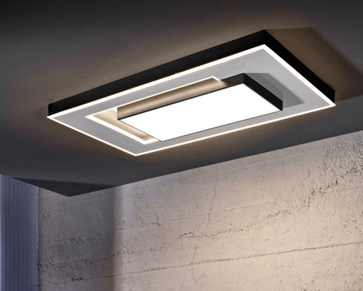 LED-Pendelleuchte "Q-Alta" Smart, Dimmbar - Aluminiumfarbig - 1