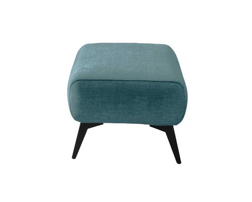 Hocker "Berlin" blau, ca. 63x63 cm - Blau/Türkis - 1