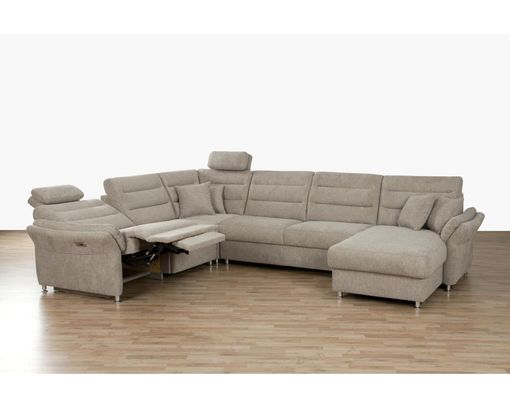 Wohnlandschaft "Markus", leger - Grau/Beige - 2