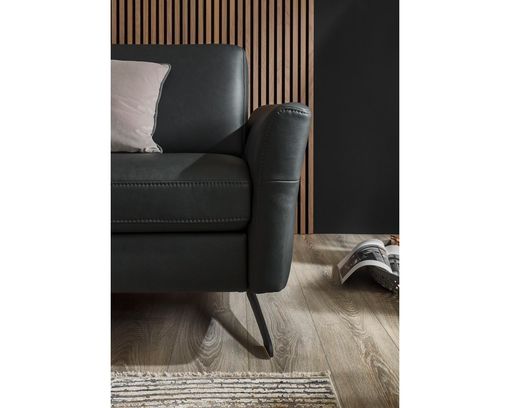 Musterring 3er-Sofa MR285, leger - Rodeo charcoal - 6