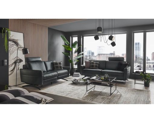 Musterring 2,5er-Sofa MR285, leger - Rodeo charcoal - 6