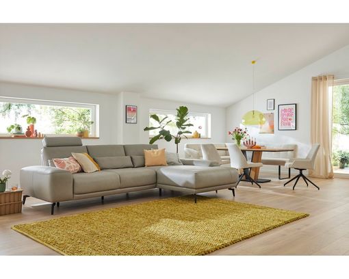 Musterring Wohnlandschaft 290, besonders leger, Leder - Vivre alu - 2