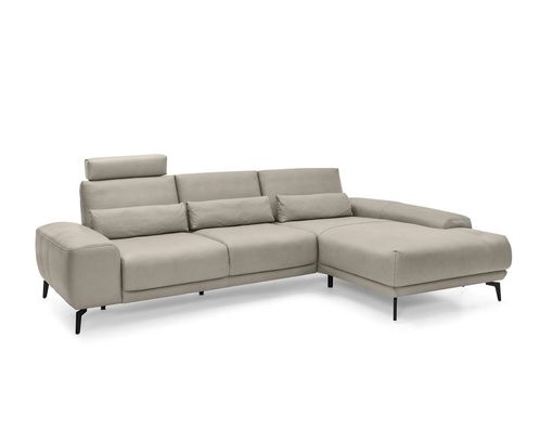 Musterring Wohnlandschaft 290, besonders leger, Leder - Vivre alu - 6