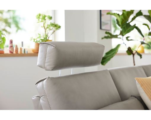 Musterring Wohnlandschaft 290, besonders leger, Leder - Vivre alu - 11