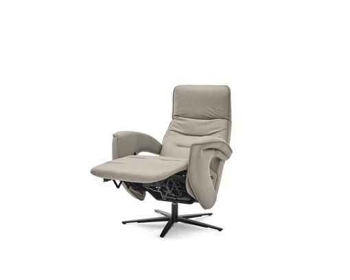 Musterring Funktionssessel Nils, Leder - Leder Vivre alu - 6