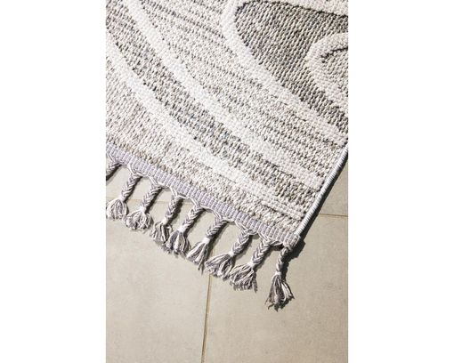 Interliving Outdoorteppich G8020 Linien, ca. 65x130 cm - Grau - 2