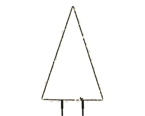 Micro-LED-Gartenstecker "Baum", ca. 47 cm, schwarz - schwarz - 1