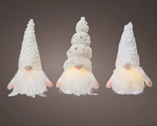 LED-Zwerg, ca. 22 cm - Weiß - 1