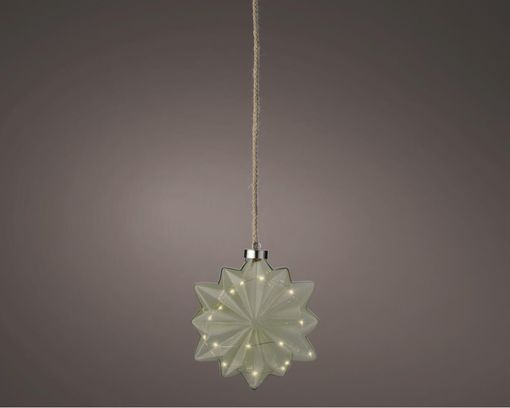 LED-Blume indoor, ca. 19 cm - Grün - 1