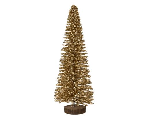 Deko-Baum aus Bambus, ca. 39 cm - Gold - 1