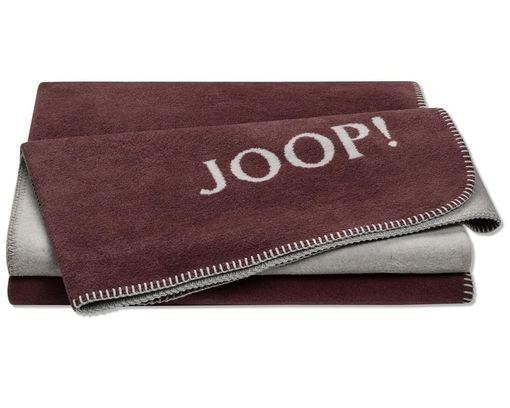 Joop Decke "Trend", ca. 150x200 cm, dunkelrot - Bordeaux - 1