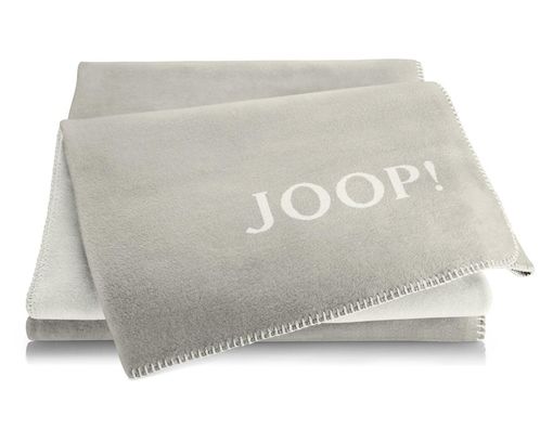 Joop Decke "Trend", ca. 150x200 cm, grau/hellgrau - Ash/Light - 1