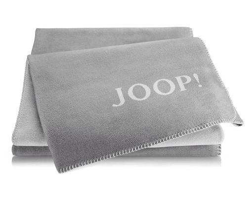 Joop Decke "Trend", ca. 150x200 cm, dunkelgrau/grau - Graphit/Ash - 1