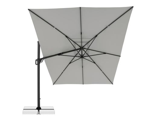 Pendelschirm "Dalian", ca. 300x400 cm, grau - Hellgrau - 1