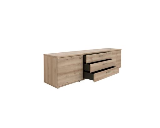 Interliving Wohnwand 2110, Naturbuche-Nachbildung - Braun - 5