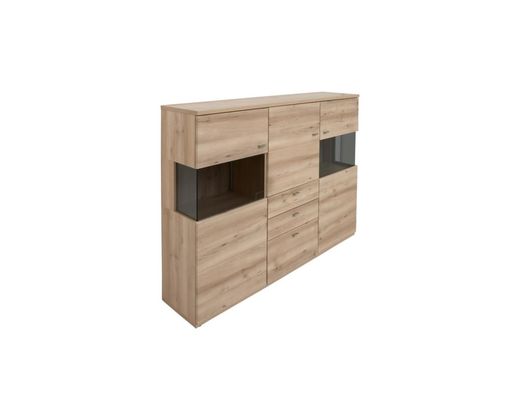 Interliving Highboard 2110, ca. 180x132 cm - Naturbuche-Nachbildung - 4