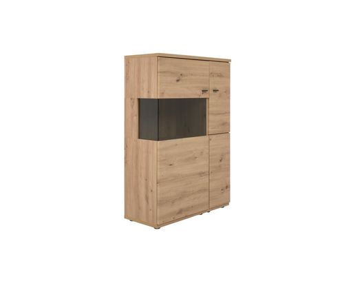 Interliving Wohnwand 2110, Alteiche Dekor - Braun - 2