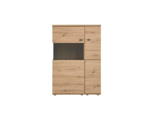 Interliving Wohnwand 2110, Alteiche Dekor - Braun - 3