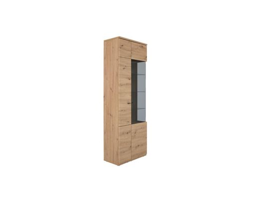 Interliving Wohnwand 2110, Alteiche Dekor - Braun - 6