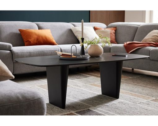 Interliving Couchtisch 6227, Marmoroptik - Schwarz - 2
