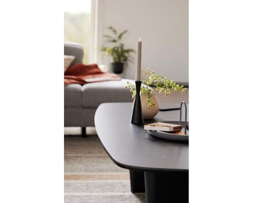 Interliving Couchtisch 6227, Marmoroptik - Schwarz - 10