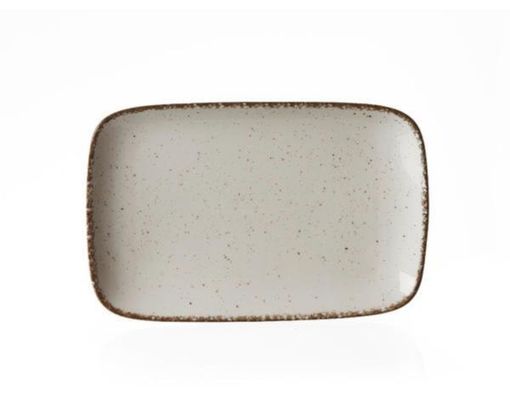 Servierplatte "Casa", ca. 24x15,5 cm, creme - creme - 1