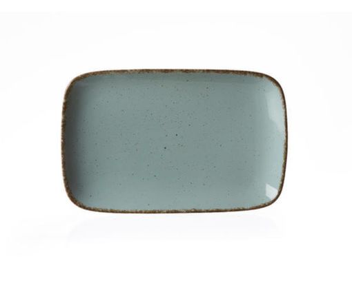 Servierplatte "Casa", ca. 24x15,5 cm, blau - Blau - 1